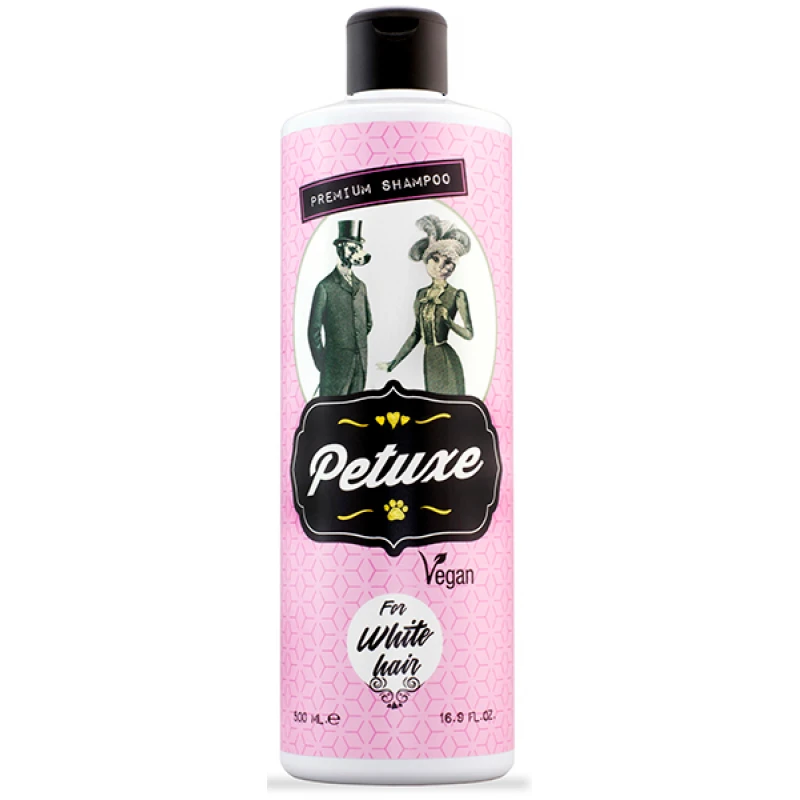 Σαμπουάν Σκύλου Petuxe Vegan White Hair 500ml Σκύλοι