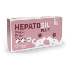Συμπλήρωμα Διατροφής για Σκύλους και Γάτες Hepatosil Plus Small Breeds 30 Tabs