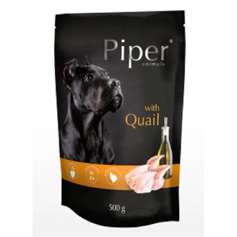 Pouch Σκύλου Piper Quail Ορτύκι 500gr ΣΚΥΛΟΙ