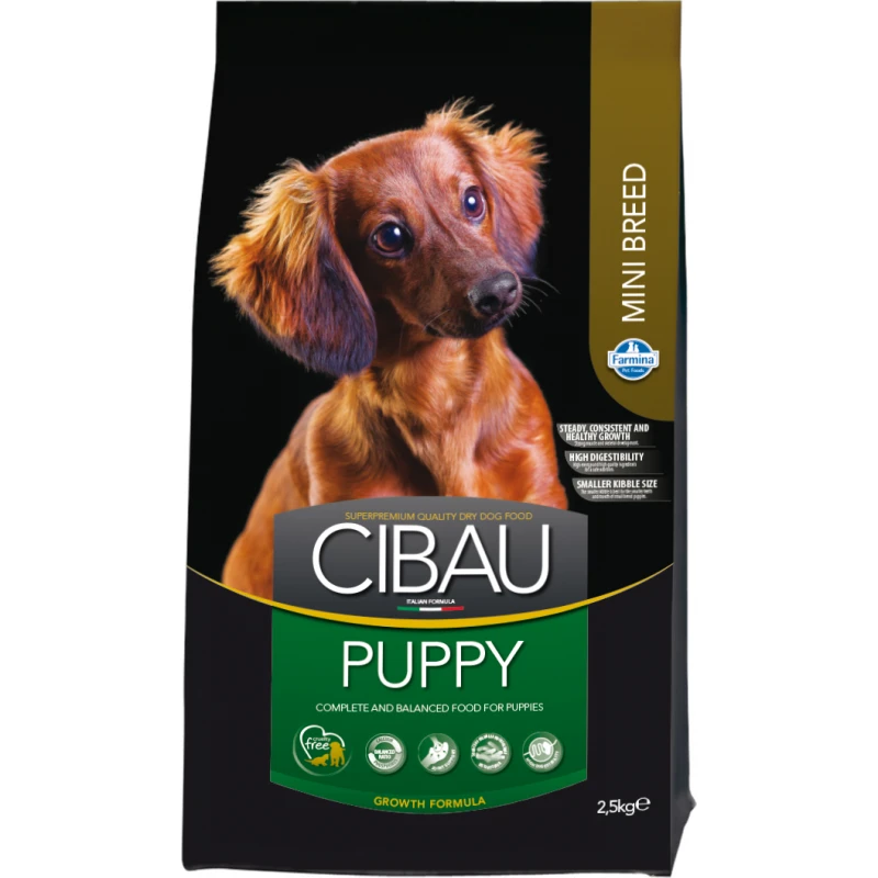 Cibau Puppy Mini Breed 2.5kg ΣΚΥΛΟΙ