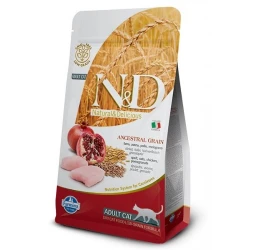 N&D Low Grain Chicken & Pomegranate Adult Cat 5kg  N&D Low Grain Chicken & Pomegranate Adult Cat 5kg