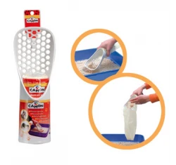 Φτυαράκι περιττωμάτων για γάτες με σακουλάκια για ευκολία.