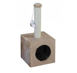 Cat Tree Cube Μπεζ  31x31x67h cm Cat Tree Cube Μπεζ  31x31x67h cm