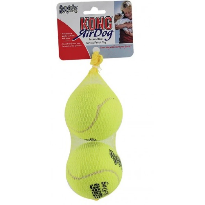 KONG AIR DOG TENNIS BALL WITH SQUEAKER LARGE 2τμχ ΣΚΥΛΟΙ