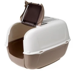 Τουαλέτα - Λεκάνη Γάτας Ferplast Prima Cabrio Μόκα 39,5 x 52,5 x H 38 cm Τουαλέτα - Λεκάνη Γάτας Ferplast Prima Cabrio Μόκα 39,5 x 52,5 x H 38 cm