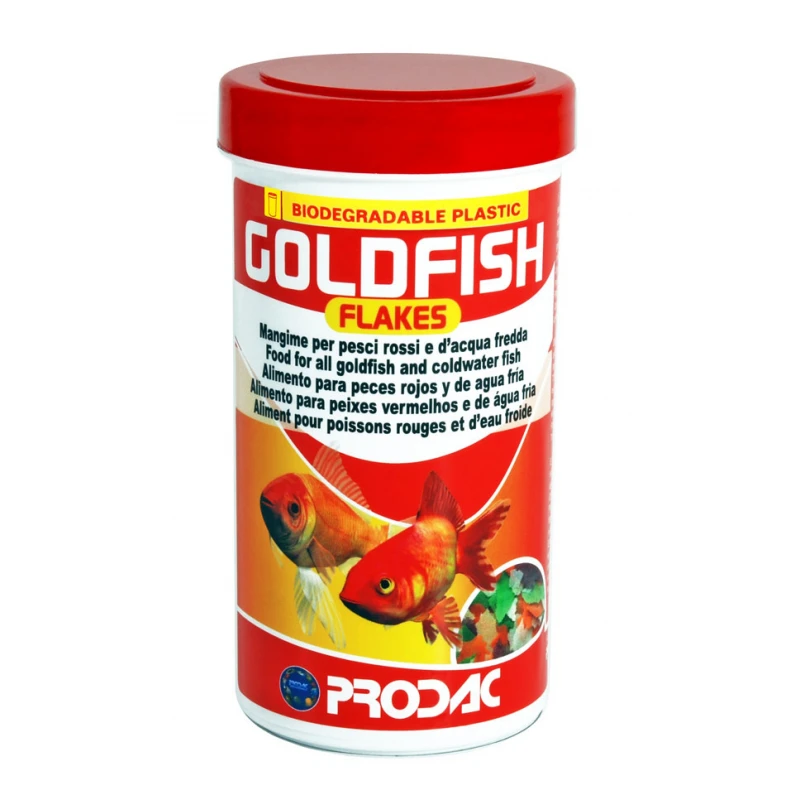 ΤΡΟΦΗ ΓΙΑ ΧΡΥΣΟΨΑΡΑ GOLDFISH FLAKES PRODAC 100ML ΤΡΟΦΕΣ ΓΙΑ ΨΑΡΙΑ