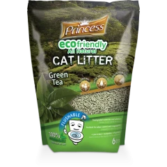 Άμμος - Πέλλετ Για Γάτες Princess Eco Green Tea 6lt (Βιοδιασπώμενο) Άμμος - Πέλλετ Για Γάτες Princess Eco Green Tea 6lt (Βιοδιασπώμενο)