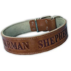 Δερμάτινο Περιλαίμιο German Shepherd 4χ66cm Δερμάτινο Περιλαίμιο German Shepherd 4χ66cm