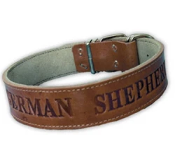 Δερμάτινο Περιλαίμιο German Shepherd 4χ66cm Δερμάτινο Περιλαίμιο German Shepherd 4χ66cm