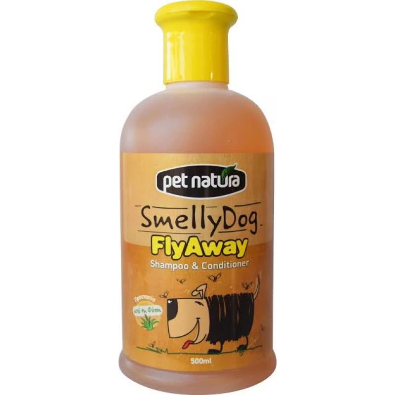 ΣΑΜΠΟΥΑΝ PET NATURA SMELLY DOG FLYAWAY 500ML ΜΕ CITRONELLA ΣΚΥΛΟΙ