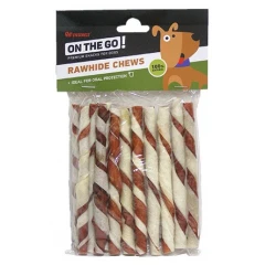 Λιχουδιές Σκύλου On The Go Coloured Rawhide Twisted Sticks 12,5cm x 10mm (12pcs) Λιχουδιές Σκύλου On The Go Coloured Rawhide Twisted Sticks 12,5cm x 10mm (12pcs)