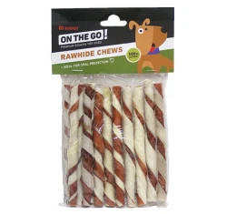 Λιχουδιές Σκύλου On The Go Coloured Rawhide Twisted Sticks 12,5cm x 10mm (12pcs) Λιχουδιές Σκύλου On The Go Coloured Rawhide Twisted Sticks 12,5cm x 10mm (12pcs)