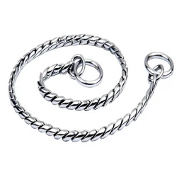 Ανοξείδωτος Λεπτός Πνίχτης Σκύλου Round Snake Silver της Pet Interest 2XL 0.45x55cm Ανοξείδωτος Λεπτός Πνίχτης Σκύλου Round Snake Silver της Pet Interest 2XL 0.45x55cm