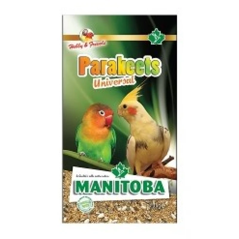 Τροφη Για Παπαγαλους Manitoba Parakeets Universal - Κοκατιλ 1kg ΠΟΥΛΙΑ