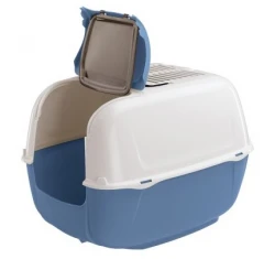 Τουαλέτα - Λεκάνη Γάτας Ferplast Prima Cabrio Μπλε 39,5 x 52,5 x H 38 cm Τουαλέτα - Λεκάνη Γάτας Ferplast Prima Cabrio Μπλε 39,5 x 52,5 x H 38 cm
