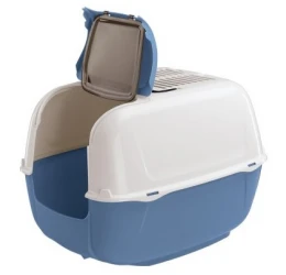 Τουαλέτα - Λεκάνη Γάτας Ferplast Prima Cabrio Μπλε 39,5 x 52,5 x H 38 cm Τουαλέτα - Λεκάνη Γάτας Ferplast Prima Cabrio Μπλε 39,5 x 52,5 x H 38 cm
