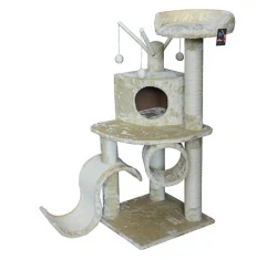 Γατόδεντρο ''Joy and Imagination'' 96x76x140cm Cappuccino