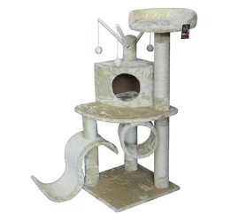 Γατόδεντρο ''Joy and Imagination'' 96x76x140cm Cappuccino Γατόδεντρο ''Joy and Imagination'' 96x76x140cm Cappuccino