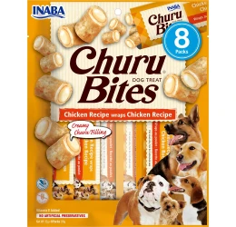 Λιχουδιές Churu Dog Bites Chicken 8 x 12gr Λιχουδιές Churu Dog Bites Chicken 8 x 12gr
