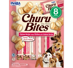 Λιχουδιές Churu Dog Bites Chicken and Salmon 8 x 12gr Λιχουδιές Churu Dog Bites Chicken and Salmon 8 x 12gr
