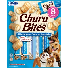 Λιχουδιές Churu Dog Bites Chicken and Cheese 8 x 12gr