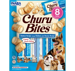 Λιχουδιές Churu Dog Bites Chicken and Cheese 8 x 12gr Λιχουδιές Churu Dog Bites Chicken and Cheese 8 x 12gr