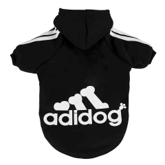 Ρουχαλάκι Φούτερ Σκύλου Adidog XLarge 35cm Μαύρο