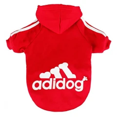 Ρουχαλάκι Φούτερ Σκύλου Adidog XLarge 35cm Κόκκινο