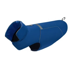 Αδιάβροχο Αντιανεμικό Μπουφάν Σκύλου Reflect Large 36cm Μπλε