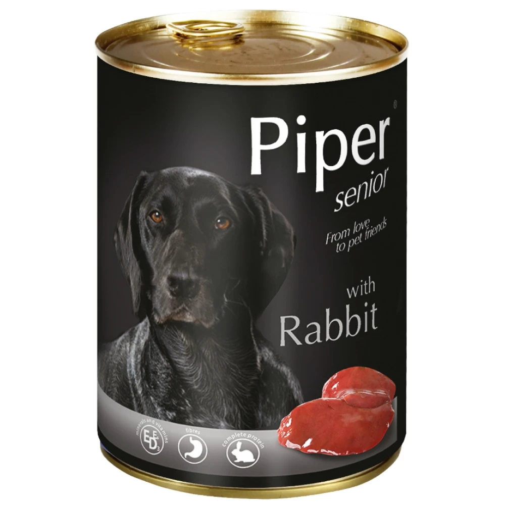 Κονσέρβα Σκύλου Senior Piper Rabbit (Κουνέλι) 400gr