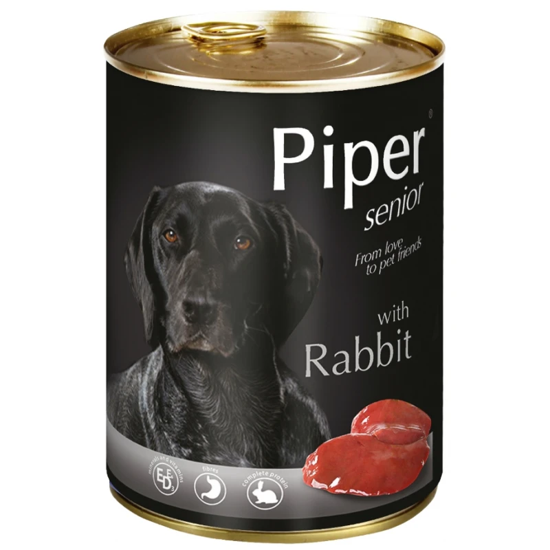 Κονσέρβα Σκύλου Senior Piper Rabbit (Κουνέλι) 400gr ΣΚΥΛΟΙ