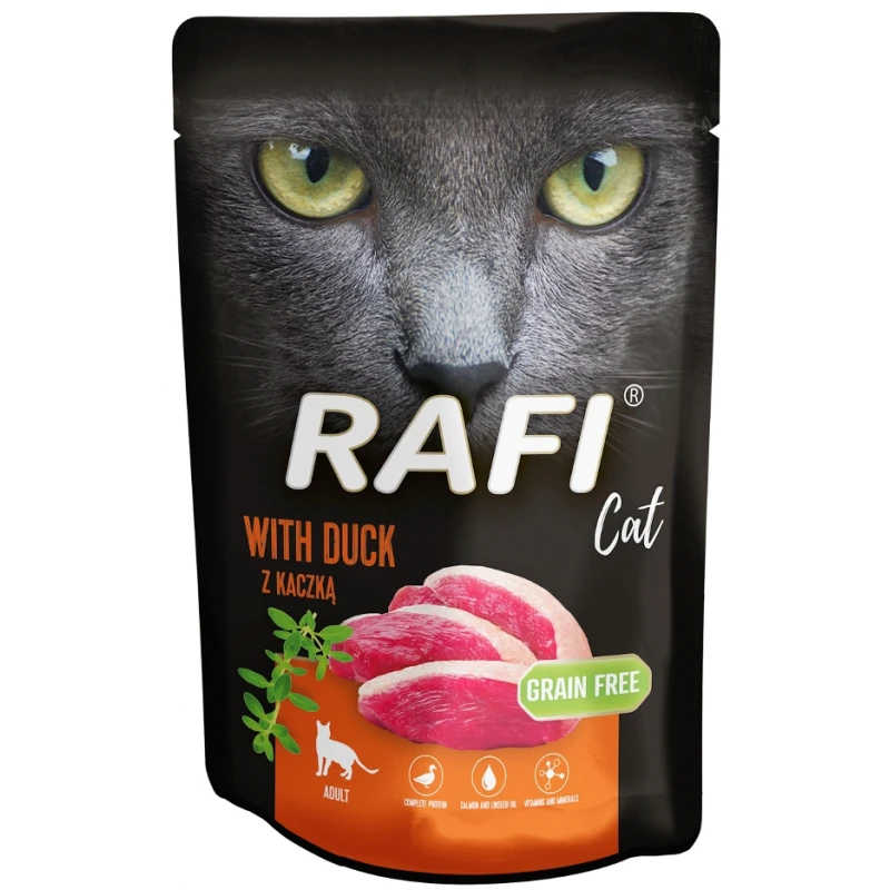 Rafi Cat Grain free Adult  Duck (πάπια) Pate 10x100gr ΓΑΤΕΣ