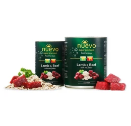 Κονσέρβα Σκύλου Nuevo Senior Αρνί & Μοσχάρι 400gr Κονσέρβα Σκύλου Nuevo Senior Αρνί & Μοσχάρι 400gr