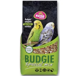 Τροφή για Παπαγαλάκια Farma Budgie Special Mix 1kg Τροφή για Παπαγαλάκια Farma Budgie Special Mix 1kg