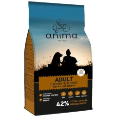 Anima Adult Chicken & Turkey 14kg