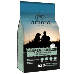 Anima Light & Sterilized Chicken & Turkey 14kg Anima Light & Sterilized Chicken & Turkey 14kg
