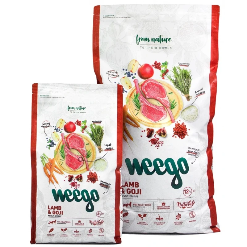 Weego Dog Adult Lamb & Goji 3kg Σκύλοι