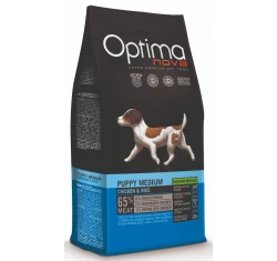 Optimanova Puppy Medium Chicken & Rice 12kg  Optimanova Puppy Medium Chicken & Rice 12kg