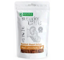 Nature's Protection Superior Care Rabbit Heart Bites 75gr