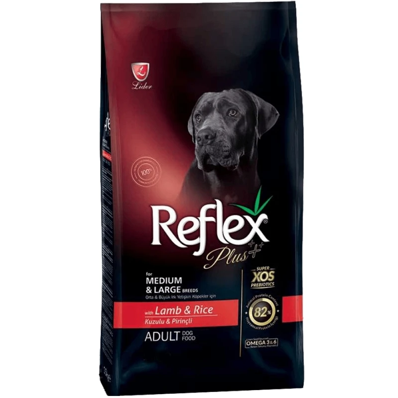 Reflex Plus Medium & Large Adult Αρνί 15kg ΞΗΡΑ ΤΡΟΦΗ ΣΚΥΛΟΥ