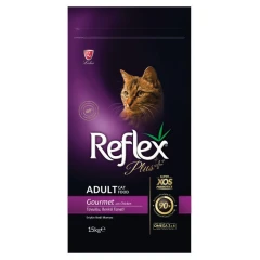 Reflex Plus Adult Gourmet Multicolor 15kg Reflex Plus Adult Gourmet Multicolor 15kg