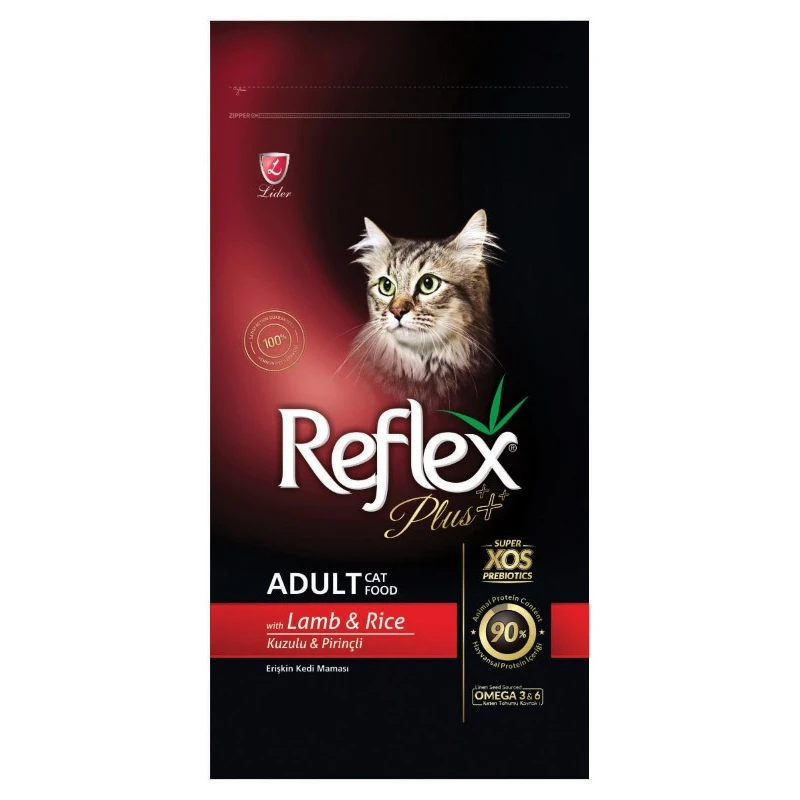 Reflex Plus Adult Αρνί 15kg ΞΗΡΑ ΤΡΟΦΗ ΓΑΤΑΣ