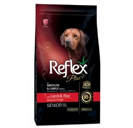 Ξηρά Τροφή Σκύλου Reflex Plus Medium & Large Senior Αρνί 15kg Ξηρά Τροφή Σκύλου Reflex Plus Medium & Large Senior Αρνί 15kg