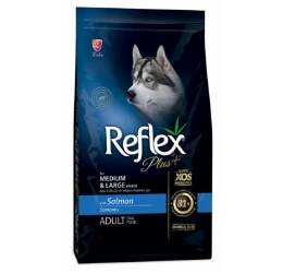 Ξηρά Τροφή Σκύλου Reflex Plus Medium & Large Adult Σολομός 15kg Ξηρά Τροφή Σκύλου Reflex Plus Medium & Large Adult Σολομός 15kg