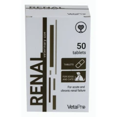 Vetapro Renal 50tabs για την Νεφρική Λειτουργία Vetapro Renal 50tabs για την Νεφρική Λειτουργία