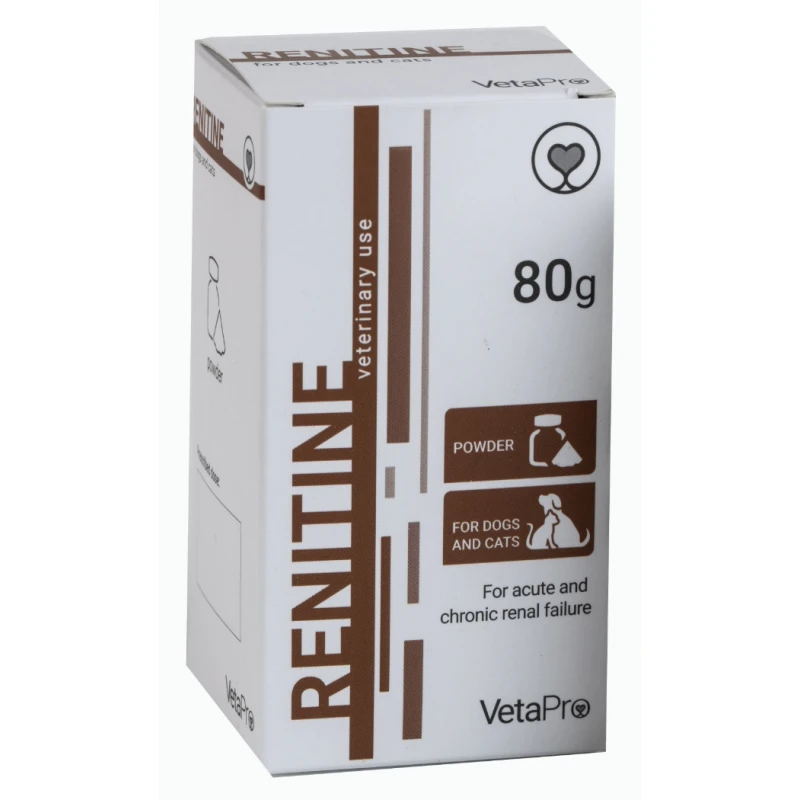 VETAPRO RENITINE 80GR ΓΙΑ ΤHN ΝΕΦΡΙΚΗ ΛΕΙΤΟΥΡΓΙΑ ΣΥΜΠΛΗΡΩΜΑΤΑ ΔΙΑΤΡΟΦΗΣ & ΒΙΤΑΜΙΝΕΣ ΣΚΥΛΟΥ