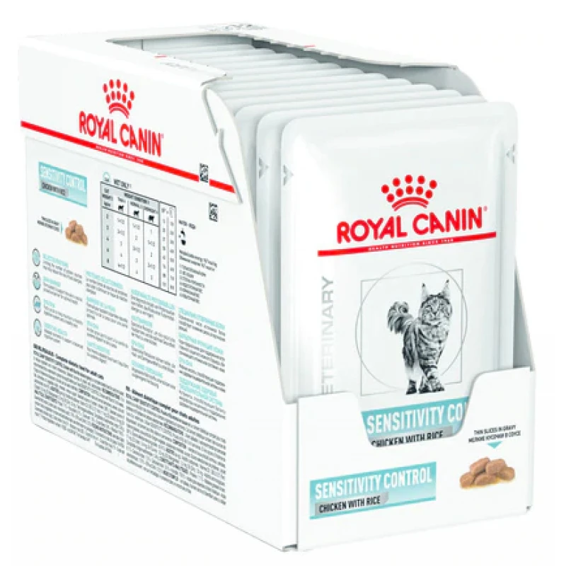 ROYAL SENSITIVITY CONTROL 12x85g (12Τμχ) ΥΓΡΗ ΤΡΟΦΗ -  ΚΟΝΣΕΡΒΕΣ ΓΑΤΑΣ