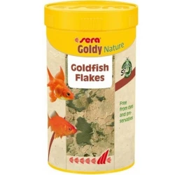 Τροφή για Χρυσόψαρα Sera Goldy Flakes 250ml