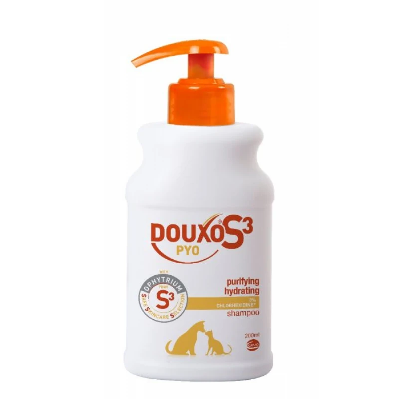 DOUXO PYO SHAMPOO ANTISEPTIQUE 200ml ΒΟΥΡΤΣΕΣ- ΠΕΡΙΠΟΙΗΣΗ - ΣΑΜΠΟΥΑΝ