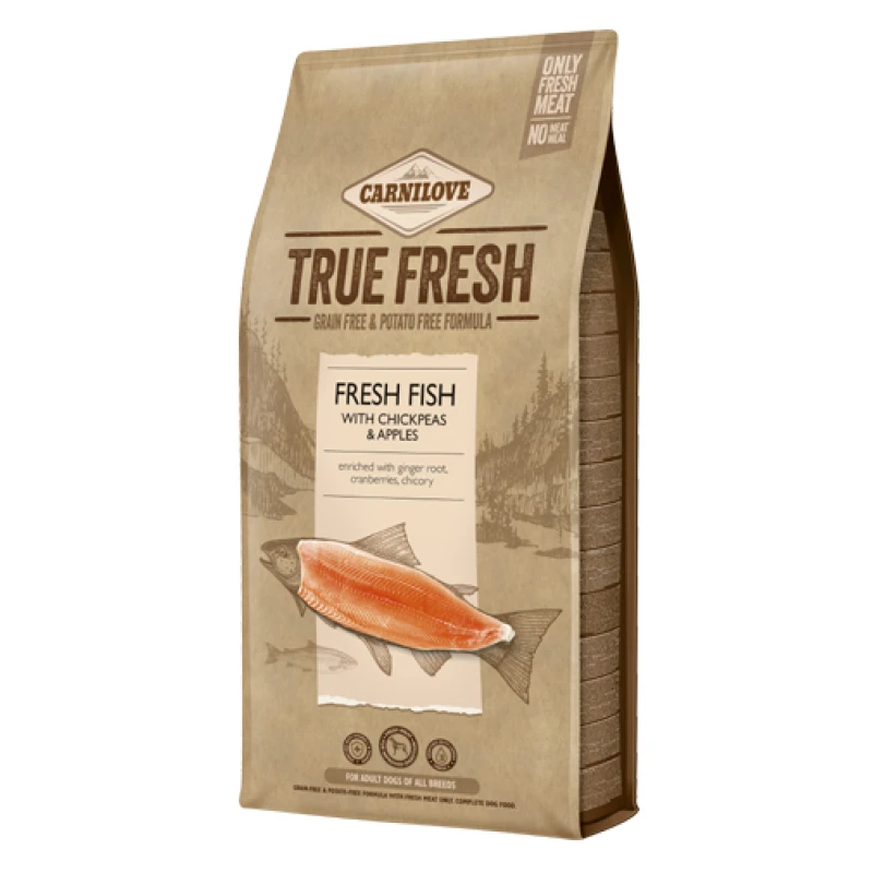 Carnilove Adult True Fresh Fish 11.4kg + 1.4kg Δώρο ΞΗΡΑ ΤΡΟΦΗ ΣΚΥΛΟΥ